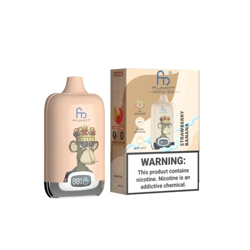 Fumot Digital Box 12000 Puffs Disposable Vape #2