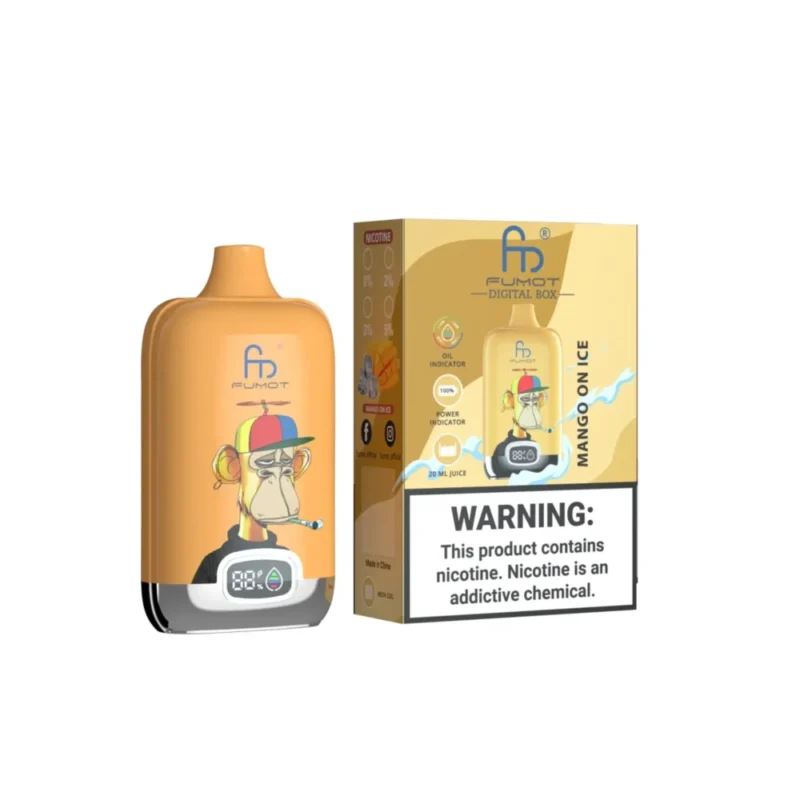 Fumot Digital Box 12000 Puffs Disposable Vape #3