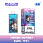 12-Blueberry Sour Raspberry JNR Rage Grilla 55000 Puffs Disposable Vape