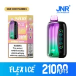 12Sour Cherry Gummies JNR FLEX ICE 21000 Puffs Disposable Vape