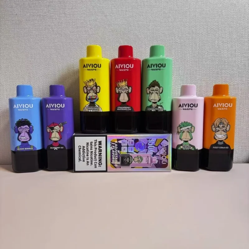 150k Vape Waspe 150000 Puffs Disposable Vape 6 in 1 Flavors EU Warehouse #11