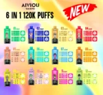 150k Vape Waspe 150000 Puffs Disposable Vape 6 in 1 Flavors EU Warehouse #2