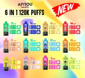 150k Vape Waspe 150000 Puffs Disposable Vape 6 in 1 Flavors EU Warehouse #2