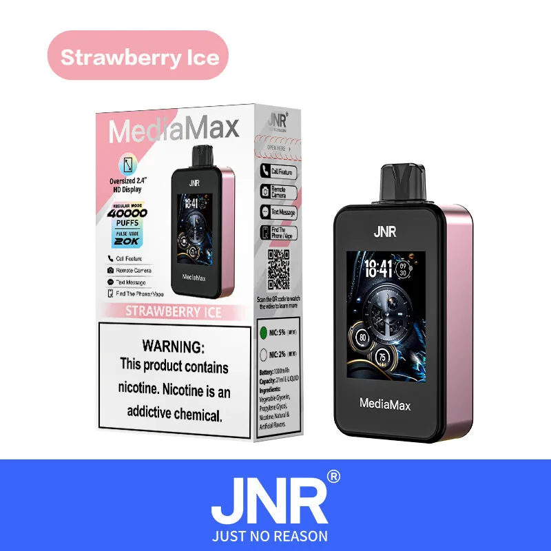2Strawberry Ice JNR Media Max 40000 Puffs Disposable Vape 2Strawberry Ice JNR Media Max 40000 Puffs Disposable Vape