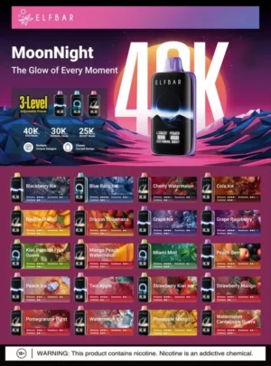 Elfbar MoonNight 40000 Puffs Disposable Vape #7