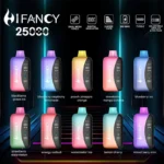 Hifancy Rainbow 25000 Disposable Vape 25K Puffs 32ML EU Warehouse Flavor List