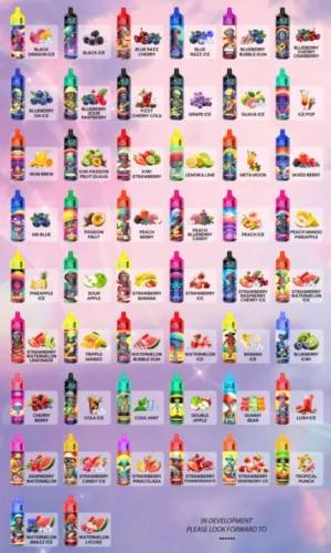 JNR Alien 10000 Puffs - Disposable Vape Flavors list