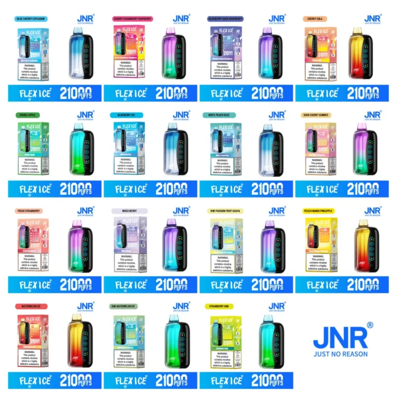 JNR FLEX ICE 21000 Puffs Disposable Vape #1
