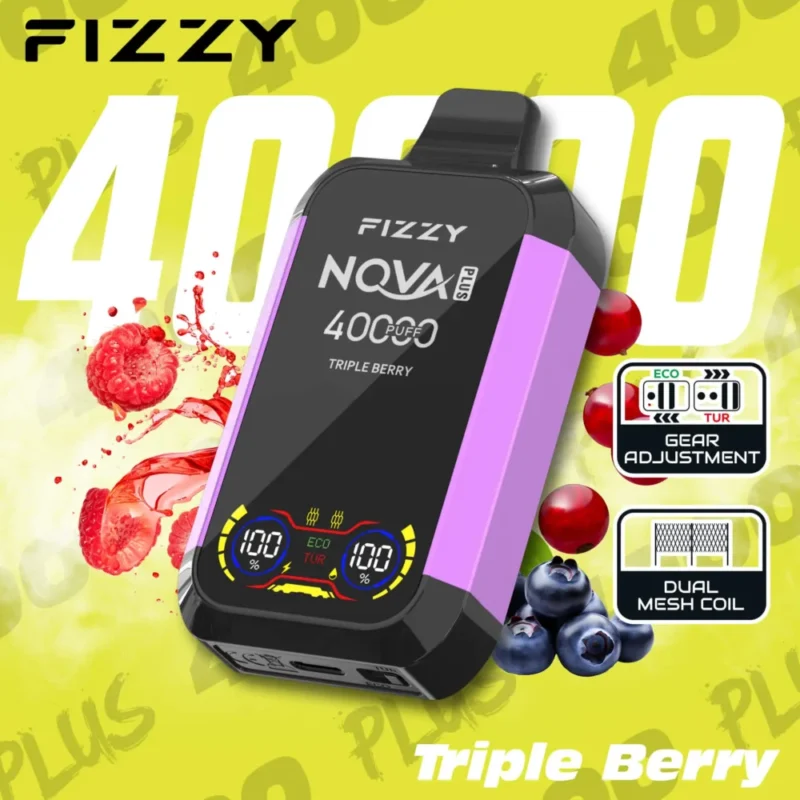 Puff 40k Fizzy Nova Plus 40000 Puffs Disposable Vape LCD Screen EU Warehouse-puffs-triple-berry.jpg Puff 40k Fizzy Nova Plus 40000 Puffs Disposable Vape LCD Screen EU Warehouse-puffs-triple-berry.jpg