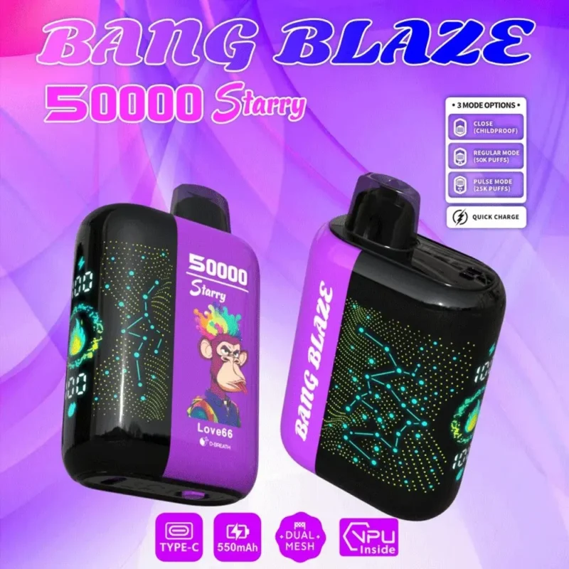 Puff 50k Bang Blaze Starry 50000 Puffs Disposable Vape 3 Mode Options-love66.jpg