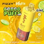 Puff 60k Fizzy Max lll 60000 Puffs Disposable Vape 6 in 1 Flavors LED Display EU Warehouse-strawberry-watermelon-lemon-lime-blueberry-coconut.jpg