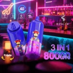 Puff 80k Bang DE 80000 Puffs Vape jetable 3 saveurs ajustables-melon d'eau-glace-fraise-glace-crème-kiwi-fruit de la passion-guava-1.jpg