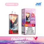 Strawberry Ice JNR Falcon Pro 28000 28K Puffs Disposable Vape Battery Indicator Screen