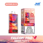 Watermelon Ice JNR Falcon Pro 28000 28K Puffs Disposable Vape Battery Indicator Screen