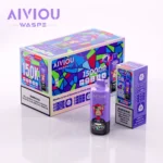 150k Vape Waspe Aiviou 150000 6 in 1 - Blueberry Ice & Strawberry Kiwi & Cherry Strawberry Ice (3)