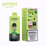 150k Vape Waspe Aiviou 150000 6 in 1 - Melon Passion Fruit & Blackberry Ice & Apple Kiwi (2)