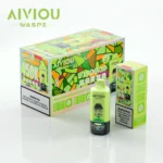 150k Vape Waspe Aiviou 150000 6 in 1 - Melon Passion Fruit & Blackberry Ice & Apple Kiwi (3)