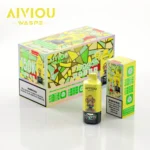 150k Vape Waspe Aiviou 150000 6 in 1 - Strawberry Banana & Kiwi Watermelon & Coconut Strawberry (3)
