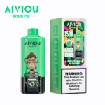150k Vape Waspe Aiviou 150000 6 in 1 - Watermelon Ice & Lemon Lime & Lemon Peach (2)