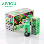 150k Vape Waspe Aiviou 150000 6 in 1 - Watermelon Ice & Lemon Lime & Lemon Peach (3)