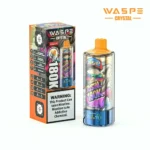 180k Vape Waspe Crystal 180K 8 in 1 Flavors E Cigarette - STRAWBERRY RASPBERRY CHERRY&STRAWBERRY WATERMELON & KIWI WATERMELON & LEMON LIME (2)