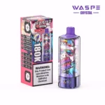 180k Vape Waspe Crystal 180K 8 in 1 Flavors E Cigarette - STRAWBERRY RED BULL & CHERRY COLA& CHERRY LEMON & TROPICAL FRUIT (2)