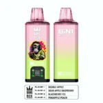Puff 200k Bang Box 200k Puffs Disposable Vape E Cigarette - Double Apple+Sour Apple Raspberry+Blackberry Ice+Pineapple Peach (2)
