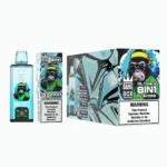 Puff 200k Bang Box 200k Puffs Disposable Vape E Cigarette - Mint Ice+Blueberry Raspberry Ice+Grape Ice+Nerdz Candy