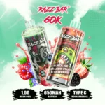 Razz Bar 60000 60k Puffs Disposable Vape Device