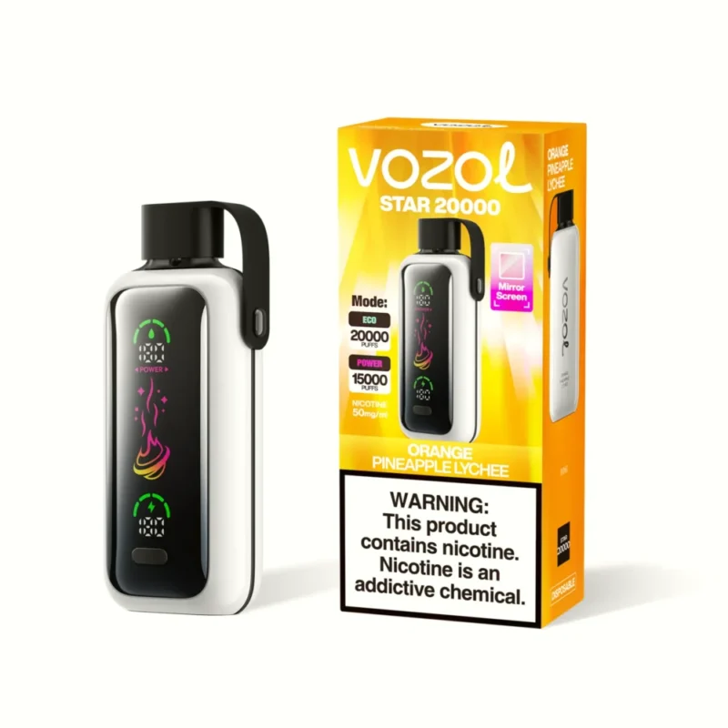 VOZOL Star 20000 20K Puffs Disposable Vape - Orange Pineapple Lychee