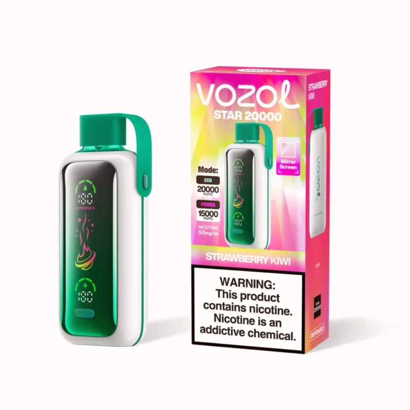 VOZOL Star 20000 20K Puffs Disposable Vape - Strawberry Kiwi
