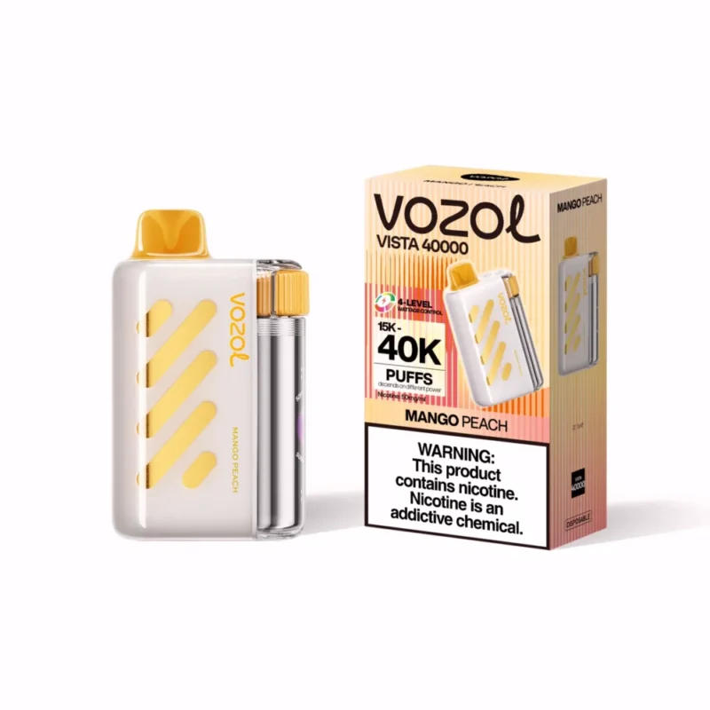 VOZOL Vista 40000 VOZOL Vista 40k Vape Adjustable EU Warehouse - MANGO PEACH