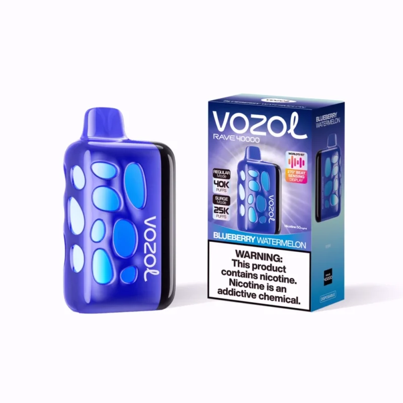 Vozol Rave 40k 40000 Puffs Disposable Vape - Blueberry Watermelon #3