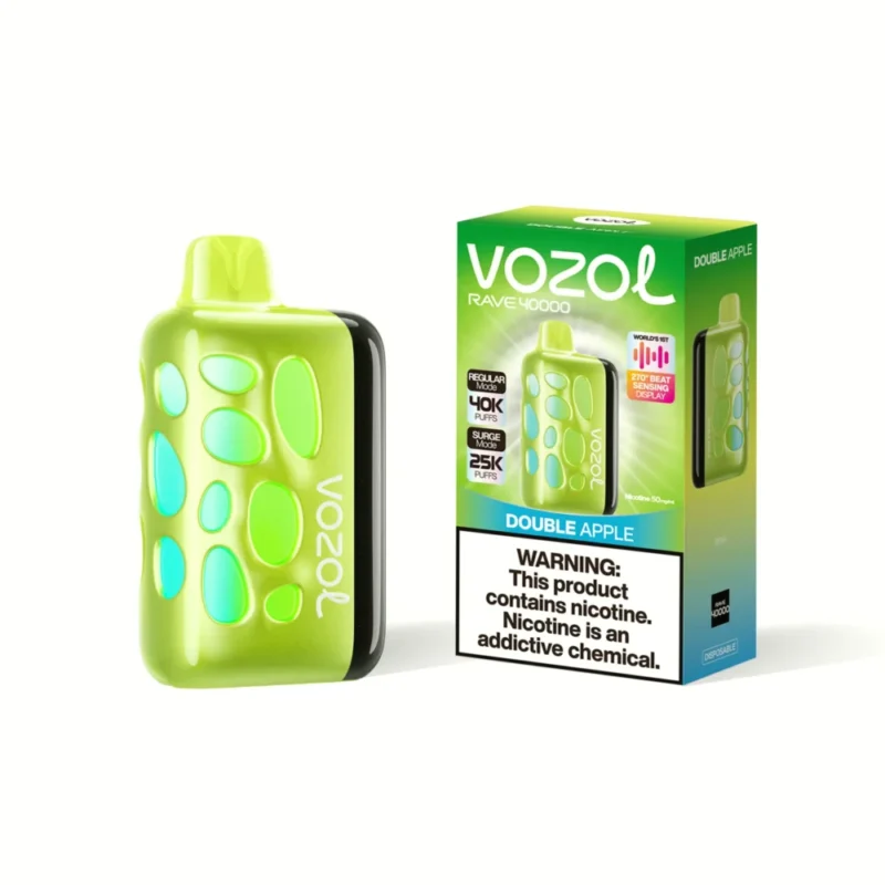 Vozol Rave 40k 40000 Puffs Disposable Vape - Double Apple #3