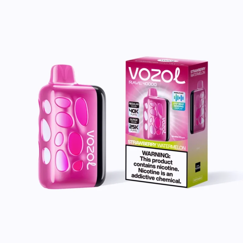 Vozol Rave 40k 40000 Puffs Disposable Vape - Strawberry Watermelon #3