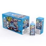 Razz Bar 60000 Puffar Blueberry Sour Raspberry Disposable Vape Device