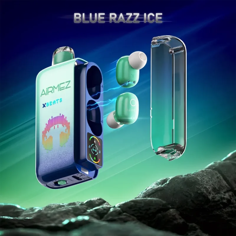 Airmez Xbeat 40000 40K Puffs - BLUE RAZZ ICE