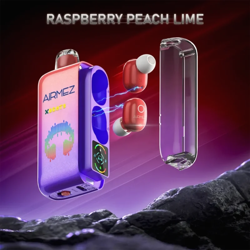 Airmez Xbeat 40000 40K Puffs - RASPBERRY PEACH LIME
