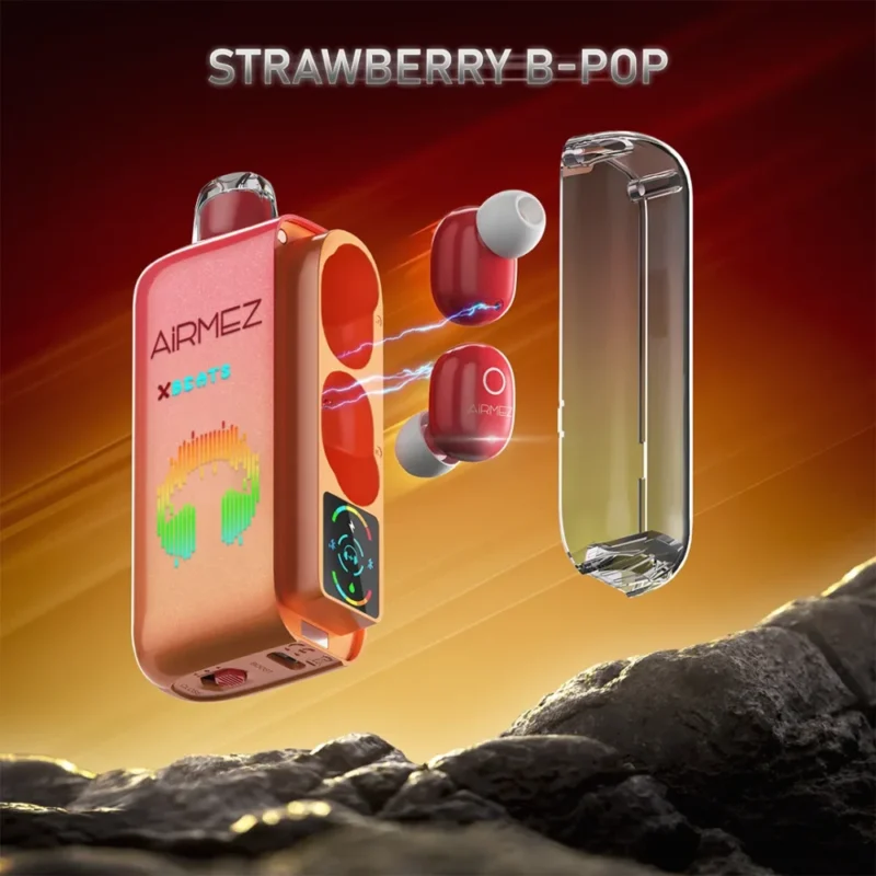 Airmez Xbeat 40000 40K Puffs - STRAWBERRY B-POP