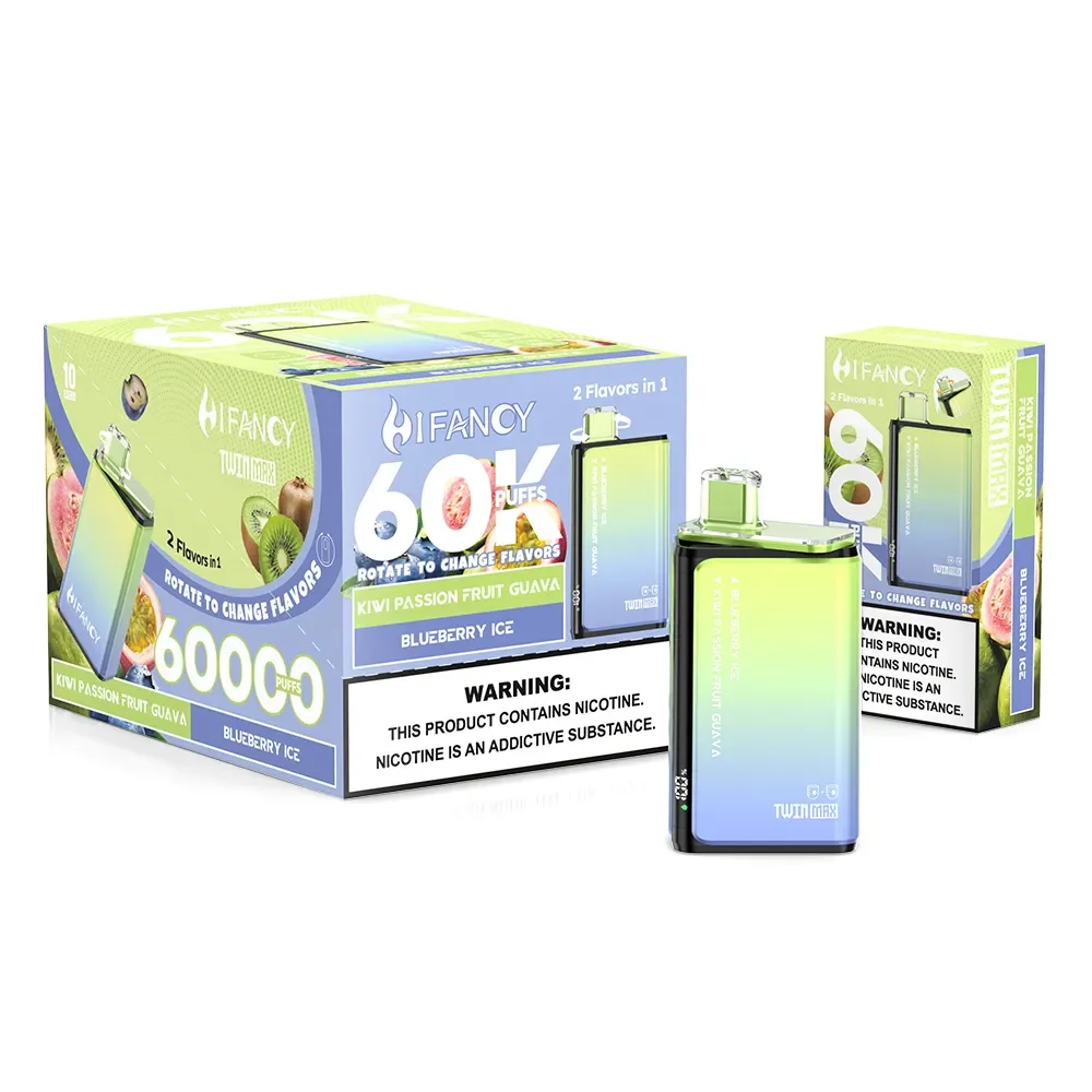 HIFANCY TWIN MAX 60000 | 2 Flavors in 1 60k Vape - EuVapen