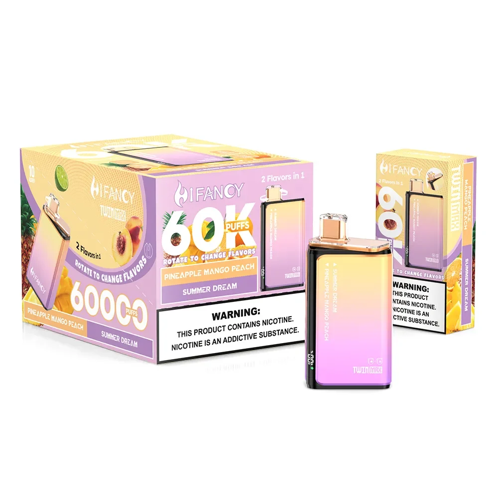 HIFANCY TWIN MAX 60000 | 2 Flavors in 1 60k Vape