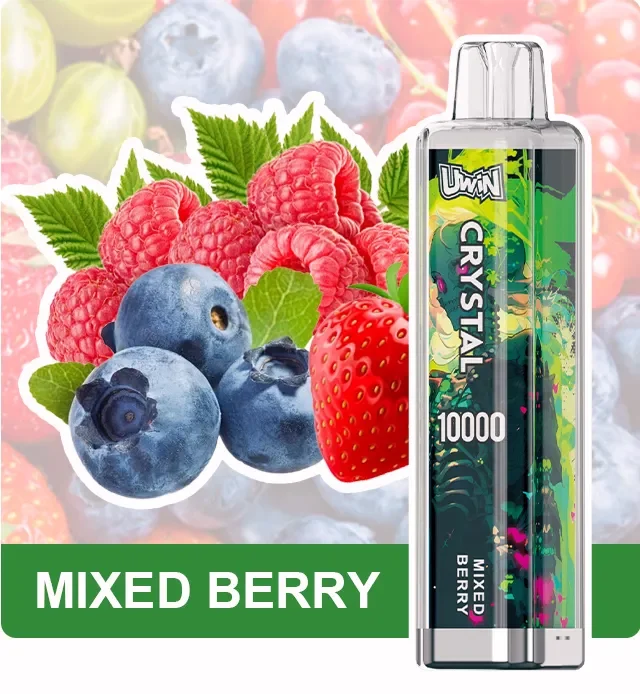 Uwin Crystal 10000 10k Puffs Mixed Berry Disposable Vape Device