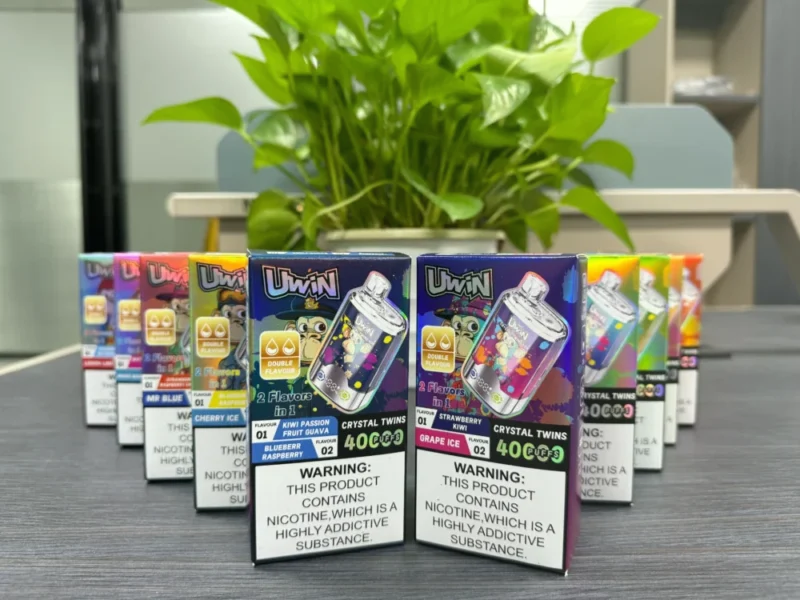 Uwin RandM Crystal Twins 40000 40k Puffs (2)