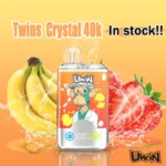 Uwin RandM Crystal Twins 40000 40k Puffs (2)