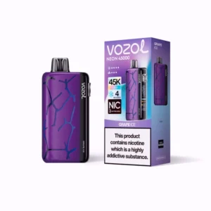 VOZOL Neon 45k Vape - GRAPE ICE
