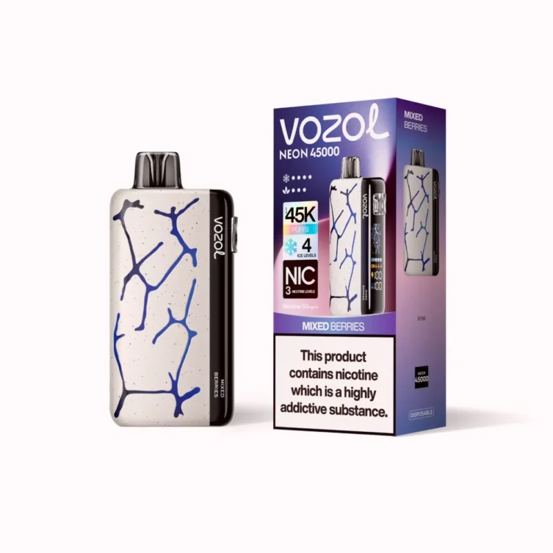VOZOL Neon 45k Vape - MIXED BERRIES
