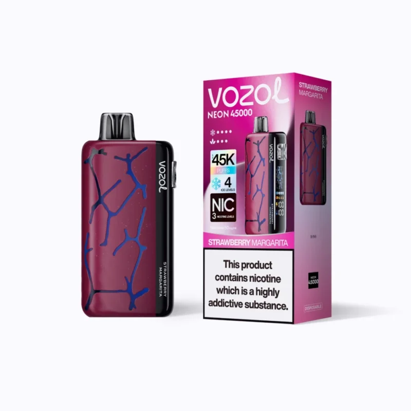 VOZOL Neon 45k Vape - STRAWBERRY MARGARITA