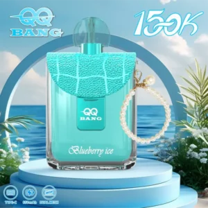 150kパフ QQ BANG 150000 QQ BANG 150K 香水ベイプ - ブルーベリー・アイス