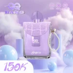 150kパフ QQ BANG 150000 QQ BANG 150K パフュームベイプ - -グレープアイス