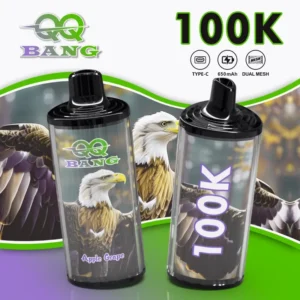 QQ BANG 100K 100000 Puffs - apple grape